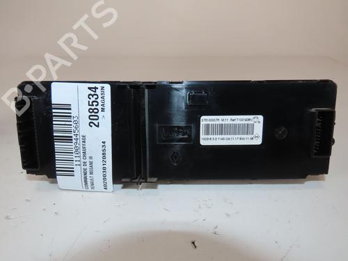 Used Climate control RENAULT MEGANE III Hatchback (BZ0/1_, B3_) 1.5 dCi (BZ09, BZ0D, BZ1W, BZ29, BZ14) (110 hp) 25611118
