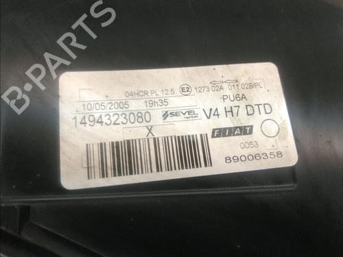 Right headlight FIAT ULYSSE (179_) 2.0 JTD | BP15723727C29 