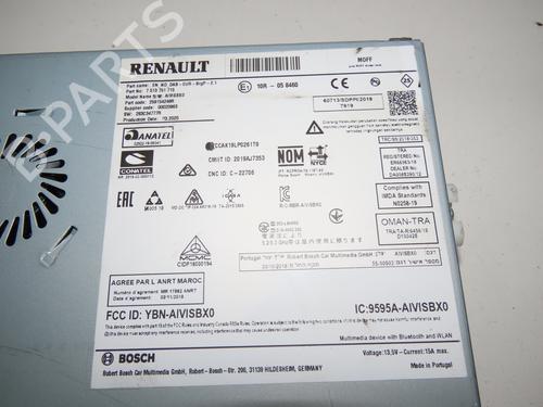 Radio RENAULT CAPTUR II (HF_) Blue dCi 95 (HFAF) | BP15643995E6 