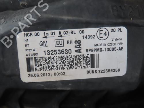 Right headlight OPEL MERIVA B MPV (S10) 1.3 CDTI (75) | BP37411569C29 - Image 2
