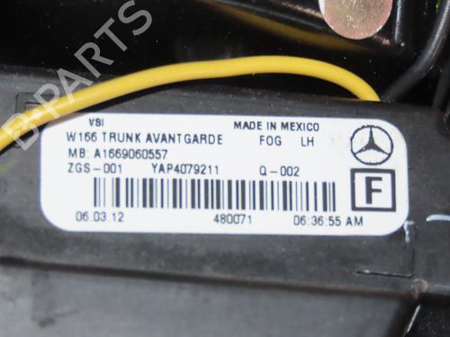 Left tailgate light MERCEDES-BENZ M-CLASS (W166) ML 250 CDI / BlueTEC 4-matic (166.004, 166.003) | BP29758894C79