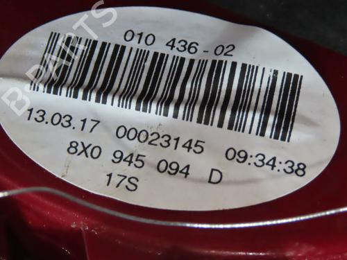 Right taillight AUDI A1 (8X1, 8XK) 1.0 TFSI | BP31576365C35 