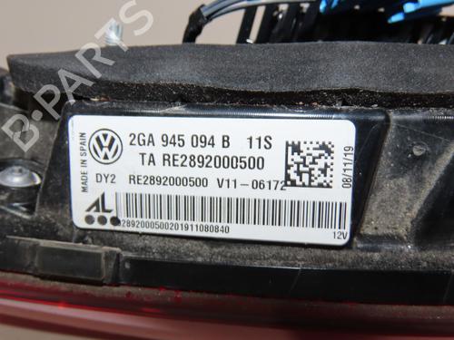 Used Right tailgate light VW T-ROC (A11, D11) 1.5 TSI (150 hp) 20151835