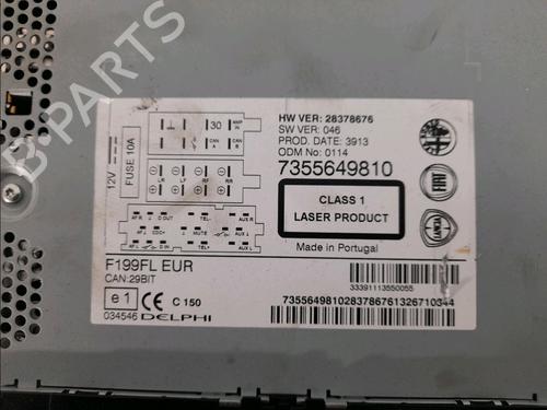 Radio FIAT PUNTO (199_) 1.3 D Multijet | BP13362827E6 