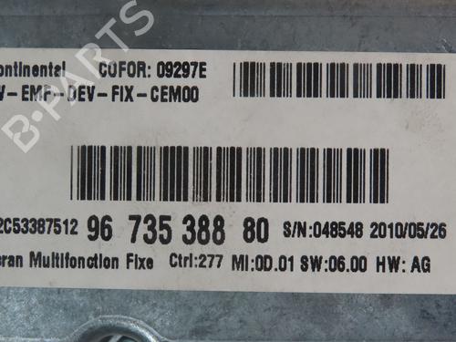 Used Display monitor CITROËN DS3 (SA_) 1.6 THP 155 (156 hp) 29137129