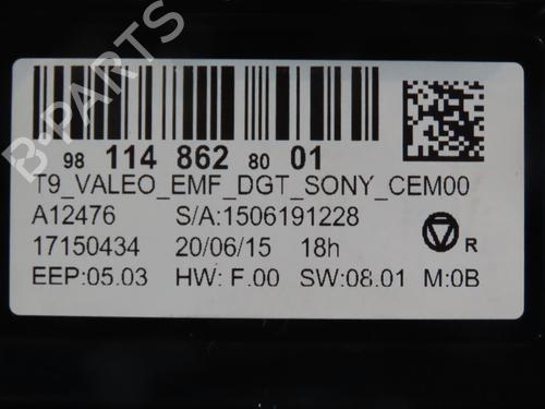 Multifunctionele display PEUGEOT 308 SW II (LC_, LJ_, LR_, LX_, L4_) 1.6 BlueHDi 120 (120 hp) 28330925