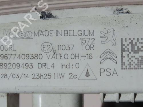 Højre positionslygte CITROËN C3 II (SC_) 1.2 VTi 82 (82 hp) 28068216