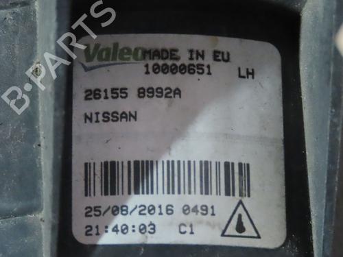 Used Left front fog light NISSAN JUKE (F15) 1.5 dCi (110 hp) 26463309