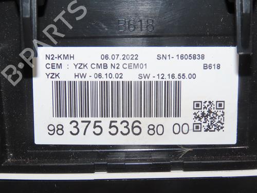 Instrument cluster CITROËN C3 III (SX) 1.5 BlueHDi 100 (SXYHYP, SXYHTU) | BP24419864C47