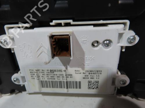 Instrument cluster PEUGEOT 508 SW I (8E_) 1.6 HDi | BP18481649C47 