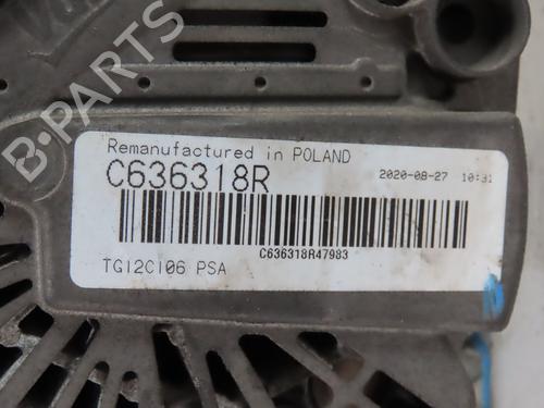 Generator PEUGEOT 5008 (0U_, 0E_) 1.2 (131 hp) 28613804