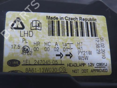 Left headlight FORD FIESTA VI (CB1, CCN) 1.4 TDCi | BP38676772C28 - Image 5