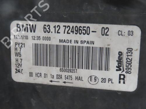 Faro destro BMW 1 (E81) 118 d (143 hp) 28309995
