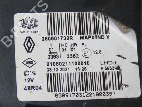 Left headlight RENAULT CLIO IV (BH_) 1.5 dCi 75 | BP33478961C28 - Image 5