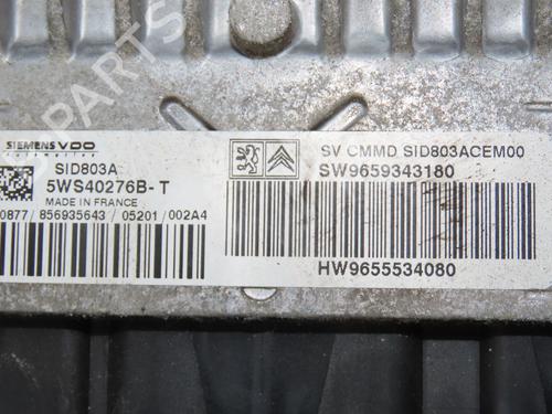 Engine control unit (ECU) PEUGEOT 307 CC (3B) 2.0 HDi 135 | BP23934642M57 
