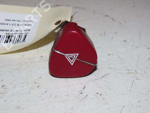 Used Warning switch CITROËN C3 I (FC_, FN_) 1.4 HDi (68 hp) 23161092