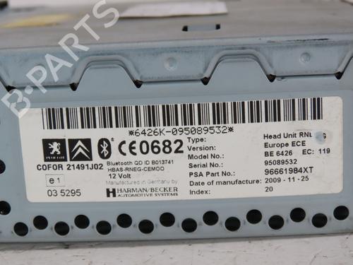 Bilradio CITROËN C3 II (SC_) 1.4 HDi 70 (SC8HZC, SC8HR0, SC8HP4) | BP29577801E6