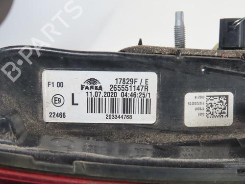 Left tailgate light RENAULT CLIO V (B7_) 1.5 Blue dCi 85 (B7AG) | BP31372317C79