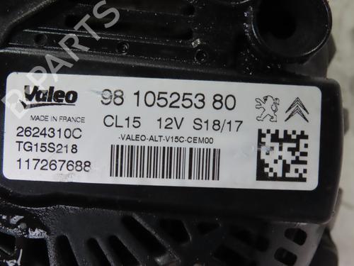Alternator CITROËN C4 II (NC_) 1.6 BlueHDi 100 | BP33835786M7 - Image 4