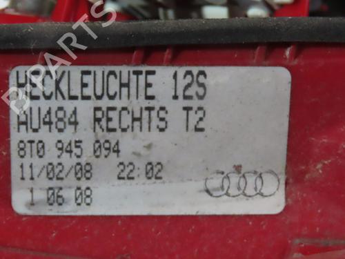 Used Right tailgate light AUDI A5 (8T3) 2.7 TDI (163 hp) 29016641
