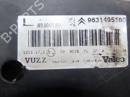 Left headlight CITROËN XSARA PICASSO (N68) 2.0 HDi | BP23164848C28 