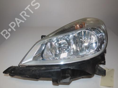 Lyskaster venstre RENAULT CLIO III (BR0/1, CR0/1) 1.2 16V (BR02, BR0J, BR11, CR02, CR0J, CR11) (75 hp) 31277528