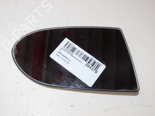 Used Right mirror glass OPEL ZAFIRA A MPV (T98) 1.6 16V (F75) (101 hp) 19250169