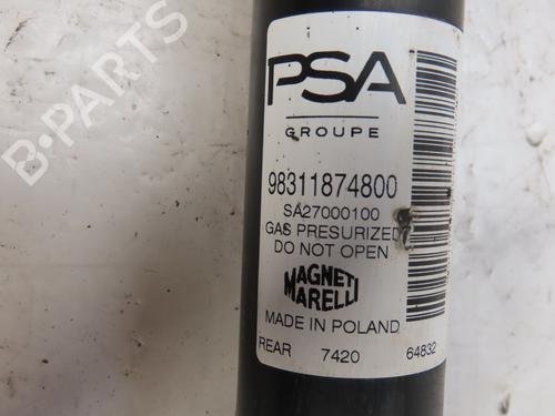 Left rear shock absorber PEUGEOT 208 II (UB_, UP_, UW_, UJ_) 1.5 BlueHDI 100 | BP19061658M18 