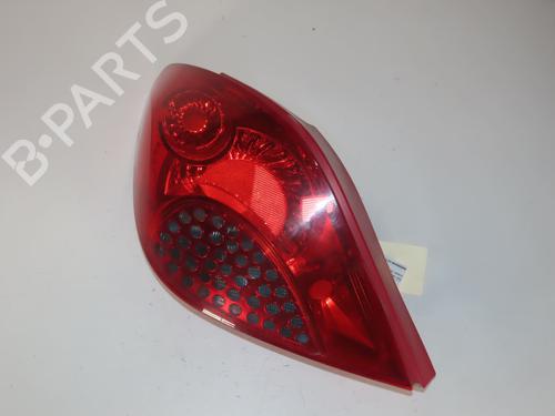 Used Left taillight PEUGEOT 207 (WA_, WC_) 1.4 (73 hp) 30825258