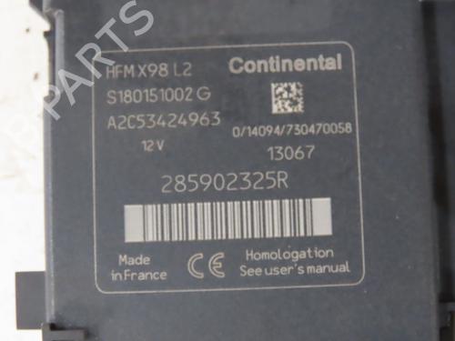 Card reader RENAULT CLIO IV (BH_) 0.9 TCe 90 (BHNF, BHMA, BHMH, BHJK, BHJR) | BP27352438E4 