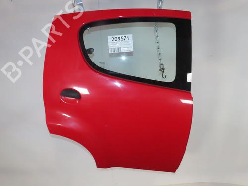 Right rear door PEUGEOT 107 (PM_, PN_) 1.0 | BP25906201C5 