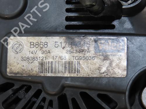 Alternator FIAT 500 (312_) 1.3 D Multijet (312AXB1A) | BP31140819M7