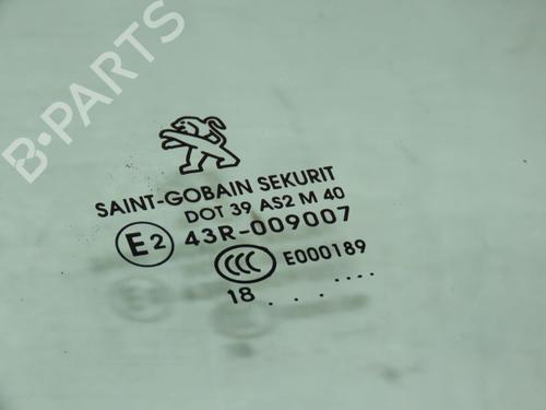 Used Front left door window PEUGEOT 2008 I (CU_) 1.2 THP 110 / PureTech 110 (110 hp) 28594116