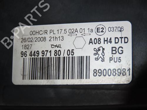 Right headlight PEUGEOT 1007 (KM_) 1.4 HDi | BP33970871C29 - Image 2