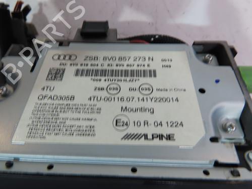 Used Display monitor AUDI A3 Sportback (8VA, 8VF) 1.6 TDI (110 hp) 19061694