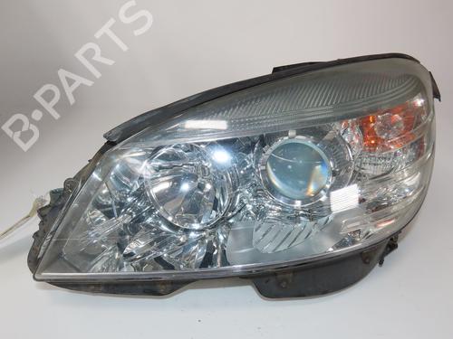 Used Left headlight Left headlight MERCEDES-BENZ C-CLASS (W204) C 200 CDI (204.007, 204.006) (136 hp) 34608807 34608807