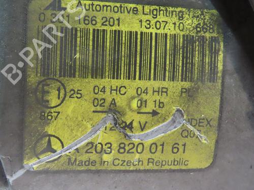 Left headlight MERCEDES-BENZ C-CLASS T-Model (S203) C 220 CDI (203.206, 203.208) | BP26968927C28 - Image 3