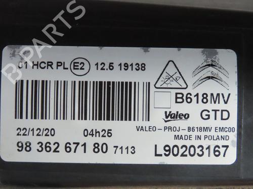 Left headlight CITROËN C3 III (SX) 1.2 PureTech 82 | BP29516627C28 
