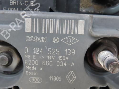 Alternator RENAULT SCÉNIC II (JM0/1_) 1.5 dCi (JM1E, JM16) | BP25250716M7