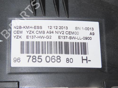 Instrument cluster PEUGEOT 2008 I (CU_) 1.2 VTi | BP23161508C47 - Image 2