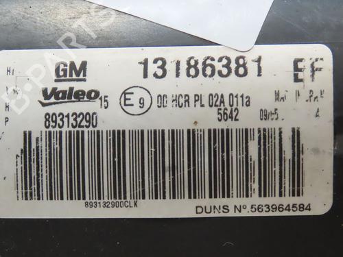 Left headlight OPEL CORSA D (S07) 1.4 (L08, L68) | BP30893008C28