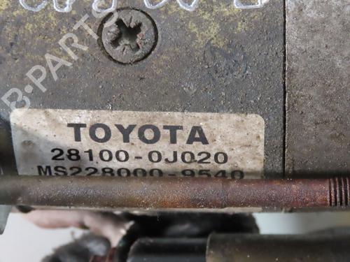 Starter TOYOTA YARIS (_P1_) 1.3 (SCP12_, SCP13_, SCP12R, SCP13R) | BP29621701M8 