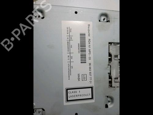 Used Radio CITROËN C5 III (RD_) 1.6 HDi 110 (RD9HZC) (109 hp) 9828559