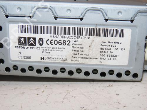 Radio PEUGEOT 308 SW I (4E_, 4H_) 1.6 HDi | BP23161637E6 