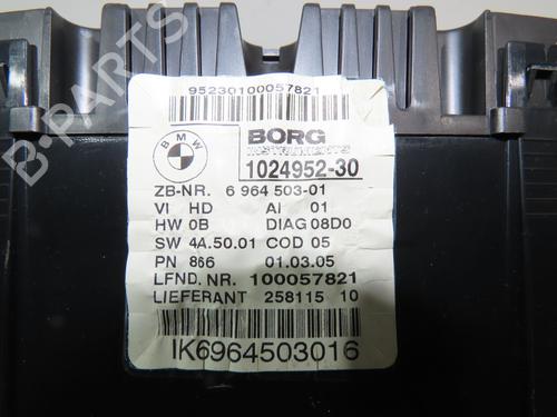 Used Instrument cluster BMW 1 (E87) 118 d (122 hp) 15953681