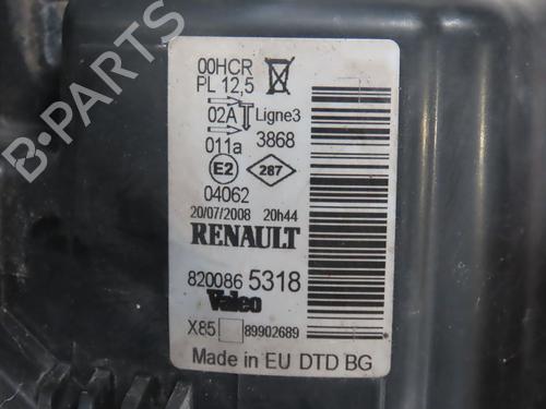 Right headlight RENAULT CLIO III (BR0/1, CR0/1) 1.5 dCi (BR17, CR17) | BP30187847C29