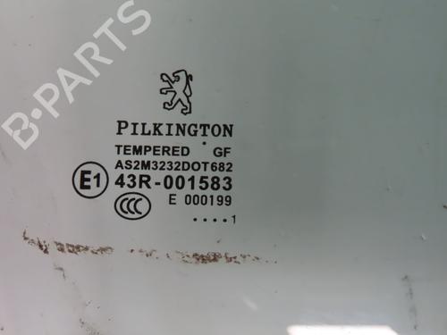 Used Front right door window PEUGEOT 207 (WA_, WC_) 1.6 HDi (92 hp) 27975926