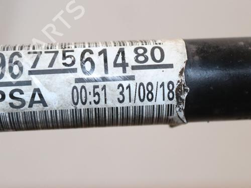 Left front driveshaft PEUGEOT 308 II (LB_, LP_, LW_, LH_, L3_) 1.5 BlueHDI 100 | BP29621728M38