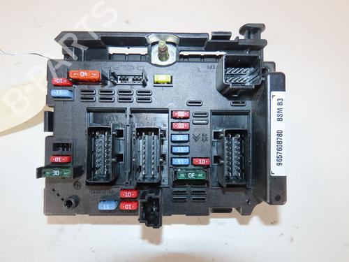 Fuse box PEUGEOT 807 (EB_) 2.2 HDi | BP29758723E1