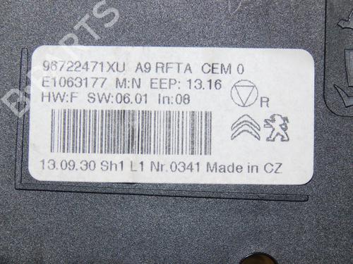 Climate control PEUGEOT 208 I (CA_, CC_) 1.6 VTi | BP29819109I5